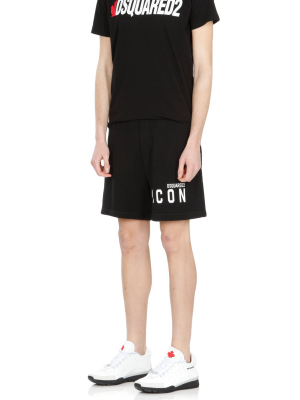 Dsquared2 Logo Print Bermuda Shorts