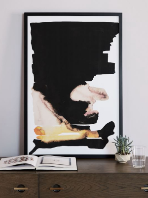 Framed Print - Graphic Blot