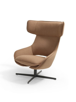 Kalm Comfort Swivel Lounge Chair By Artifort