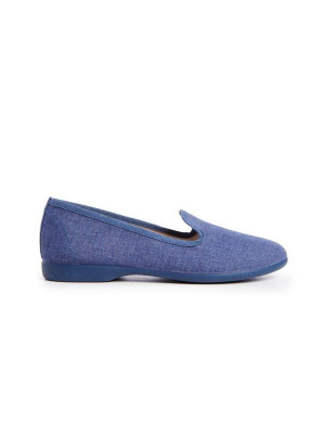 Girls' Childrenchic® Denim Canvas Loafers