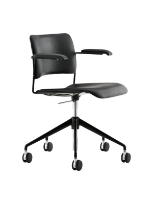 40/4 Swivel Office Armchair - Fully Upholstered