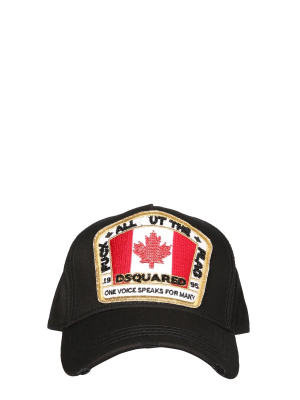 Dsquared2 Logo Patch Baseball Cap