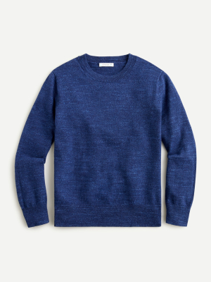 Boys' Cotton Crewneck Sweater
