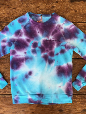 Masshole | Aqua Purple Tie-dye Xs