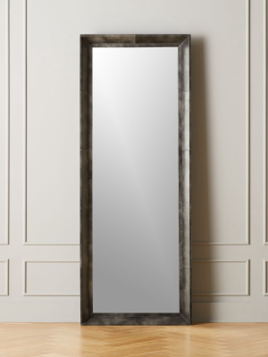 Logan Leather Floor Mirror