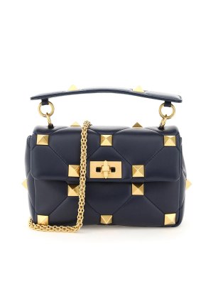 Valentino Garavani Roman Stud Medium Shoulder Bag