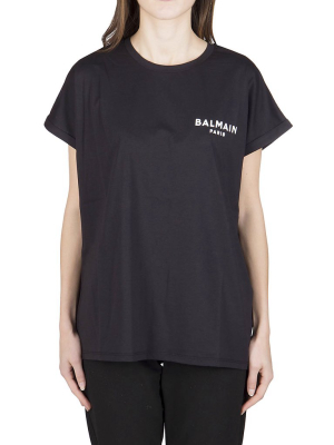 Balmain Logo Printed T-shirt