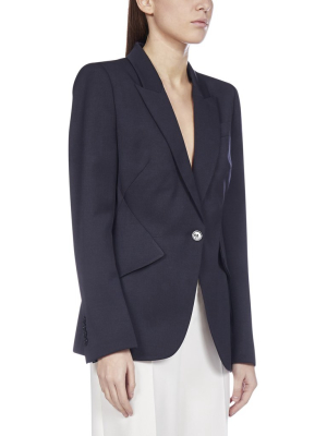 Alexander Mcqueen Single Breasted Blazer