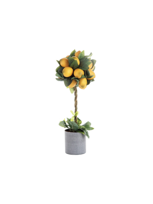 C&f Home Lemon Topiary