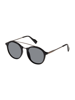 James Eco-green Sunglasses - Black/grey
