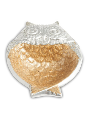 Julia Knight Owl 6" Bowl In Toffee