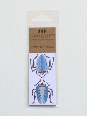 Double Beetles Tattoo