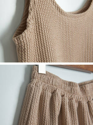'daisee' Cable Knit Two Piece Set (3 Colors)