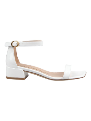 Stuart Weitzman Nudistjune Square Toe Sandals