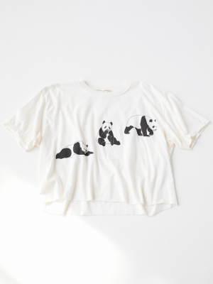 Project Social T Panda Cropped Tee