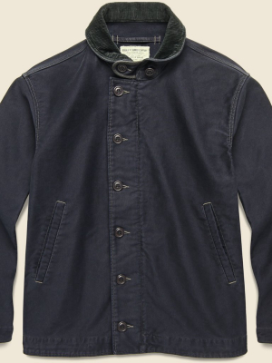 Jungle Cloth Deck Jacket - Dark Navy