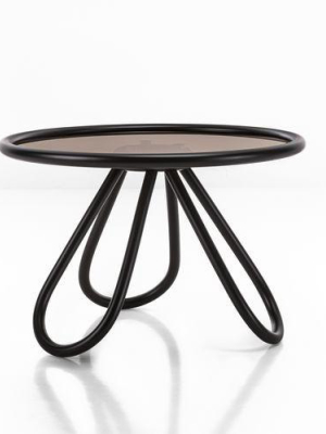 Arch Bentwood Coffee Table (glass Top Version) By Gtv