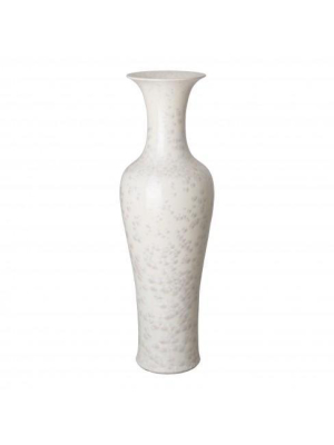 Tall Porcelain Fish Tail Vase