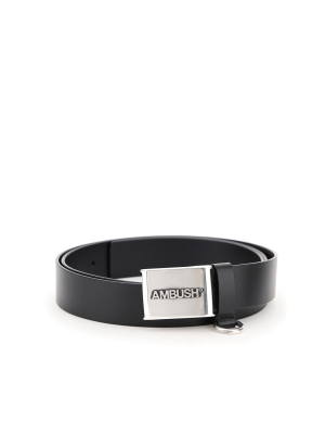 Ambush Logo Buckle Belt