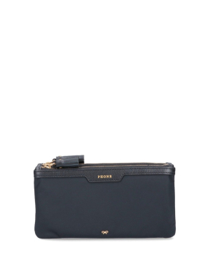 Anya Hindmarch Tassel-detailed Phone Pouch