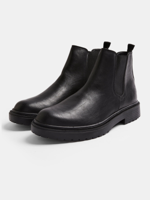 Black Chelsea Hector Boots