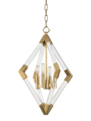 Lyons 4 Light Pendant