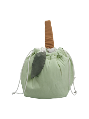 Storage . Organic Cotton - Green Apple / Small