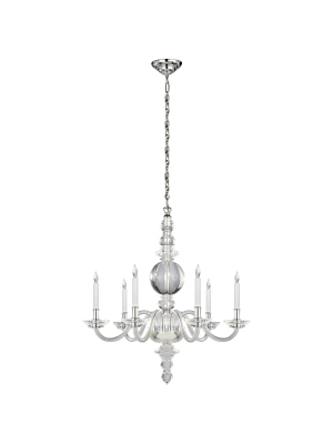 George Ii Large Chandelier In Various Colors