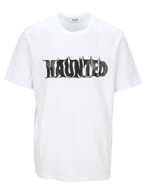 Msgm Haunted Print T-shirt