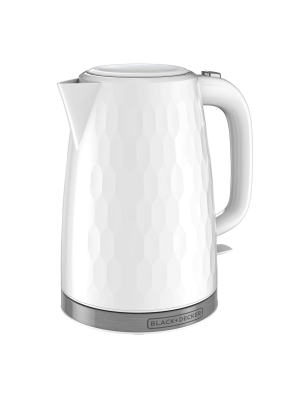 Black+decker 1.7l Electric Kettle - White