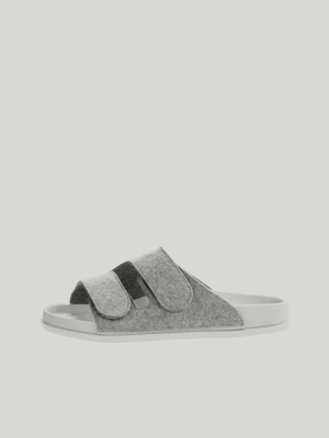 The Forager Sandal / Felt Slate