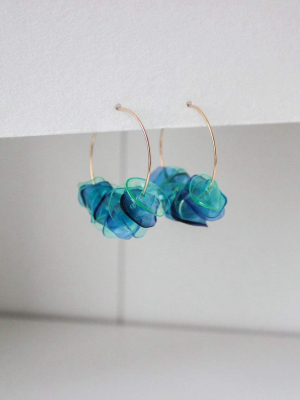 Oceania Upcycled Hoop Earrings