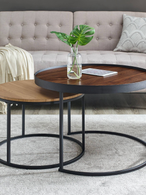 30" Nesting Coffee Tables - Saracina Home