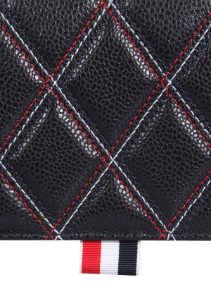 Thom Browne Quilted Strapped Card Case