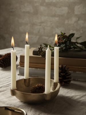 Bowl Metal Candle Holder - More Options