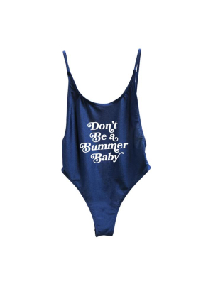 Don't Be A Bummer Baby [bali Swimsuit]