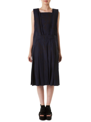 Knife-pleated Dyed Dress (gs-a011-051-2)