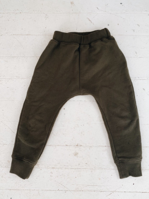 Noble Organic Sweatpants In Olive