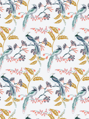 Birds Of Paradise Wallpaper In Tropical From The Wallpaper Republic Collection By Milton & King