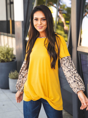 Autumn Top - Yellow