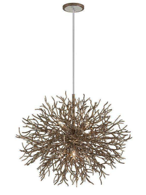 Sierra 6lt Pendant Distressed Bronze