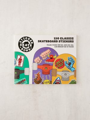 Stickerbomb Skateboard: 150 Classic Skateboard Stickers By Studio Rarekwai
