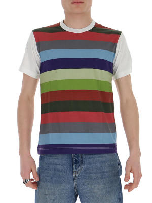 Comme Des Garçons Shirt Striped T-shirt