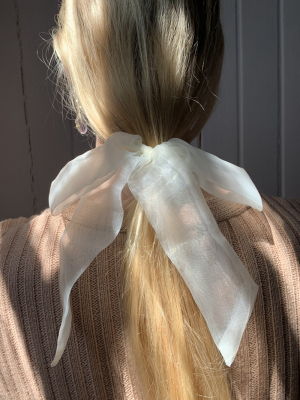 Darling Draped Bow Scrunchie