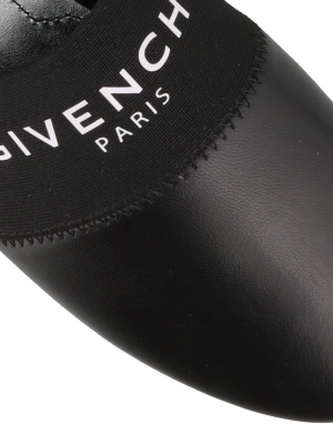 Givenchy Logo Band Flat Mules