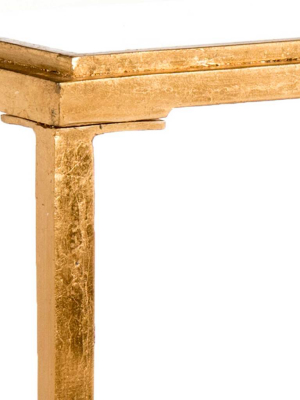 Julie Coffee Table Antique Gold