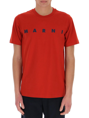 Marni Logo Print T-shirt