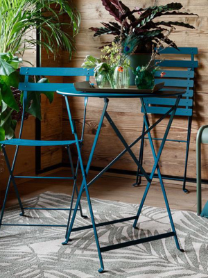 Metal Bistro Chair, Set Of 2