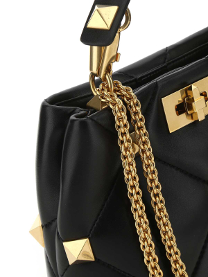 Valentino Garavani Roman Rockstud Handbag