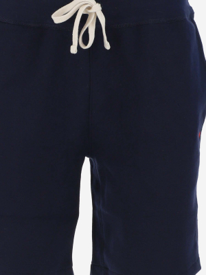 Polo Ralph Lauren Logo Embroidered Drawstring Shorts